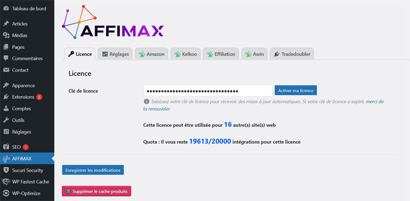 integration affimax